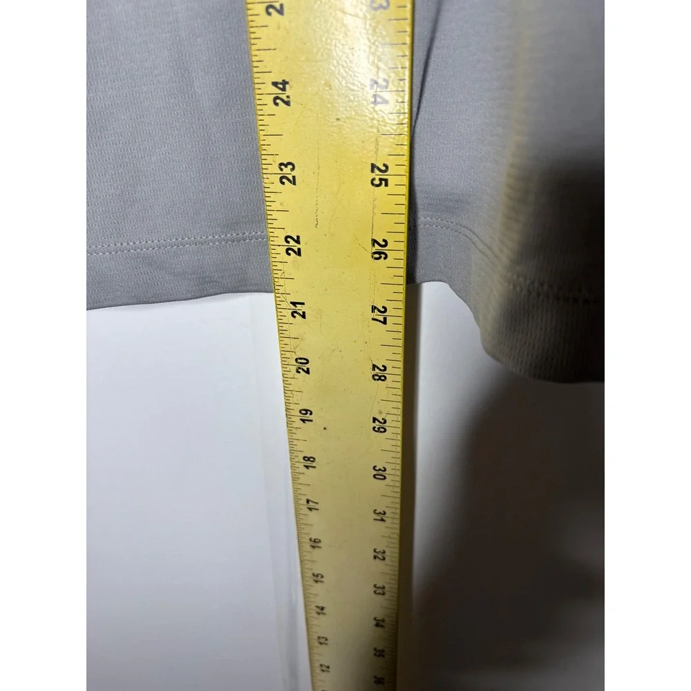 The North Face Mens Gray Short Sleeve‎ Polo Shirt Athletic Performance Size M